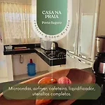 Casa A 500M Da Praia Com 02 Quartos, Suite, Wi-Fi 120Mbps, Ar Condicionado, Cozinha Completa, Maquina De Lavar E Estacionamento